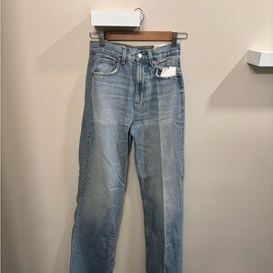 Zara wide leg Blue Jeans